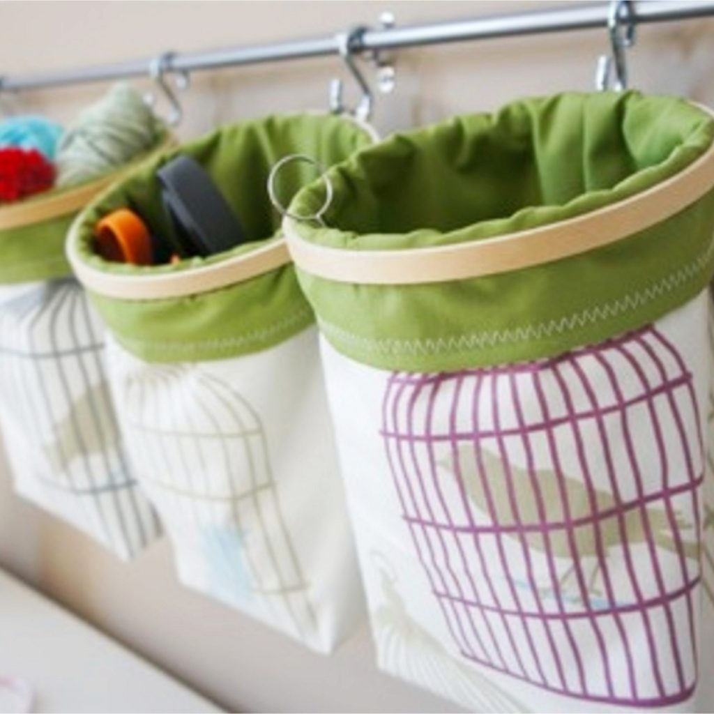 Small Space Storage Hacks - Creative DIY Storage Solutions for Small Spaces, Small Rooms, Small Houses, Apartments, Cottages and Condos.  Storage hacks and organization ideas to get more room for organizing clutter and other stuff