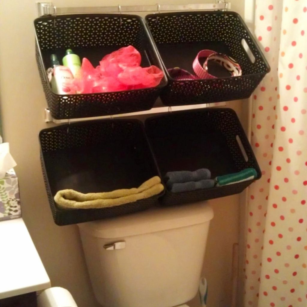 Creative DIY Storage Solutions for Small Spaces, Small Rooms, Small Houses, Apartments, Cottages and Condos.  Storage hacks and organization ideas to get more room for organizing clutter and other stuff