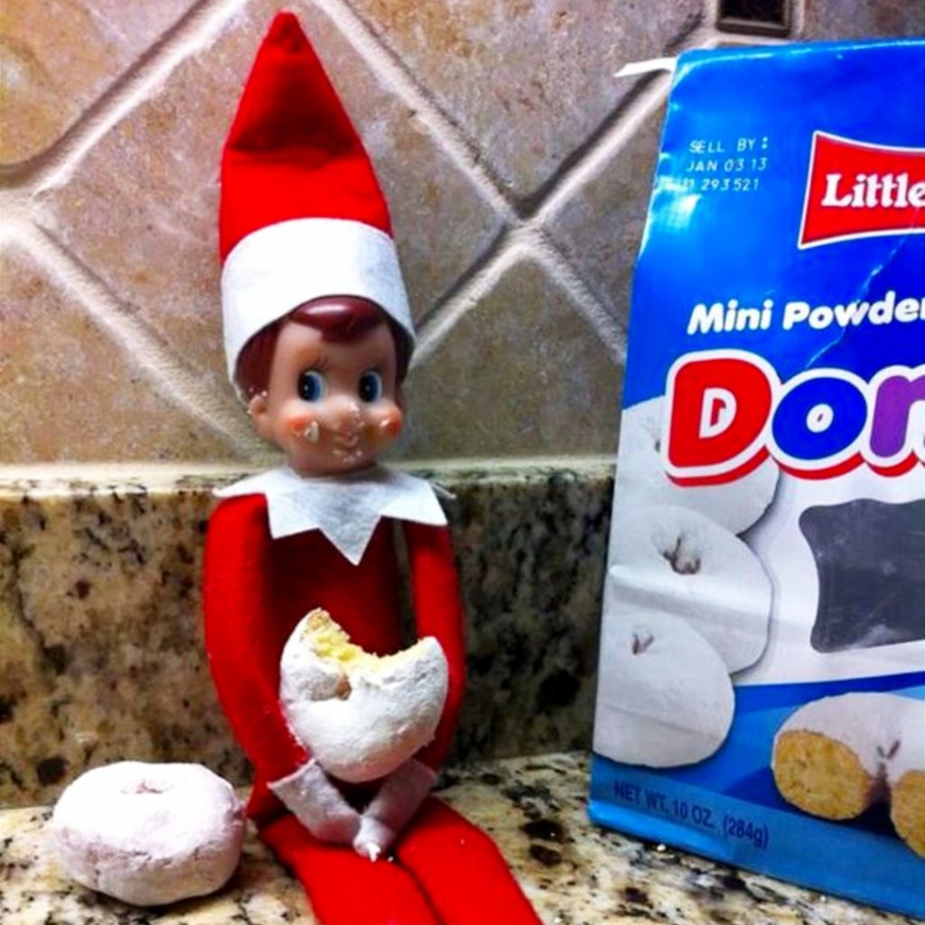 Elf on the Shelf idea for tonight