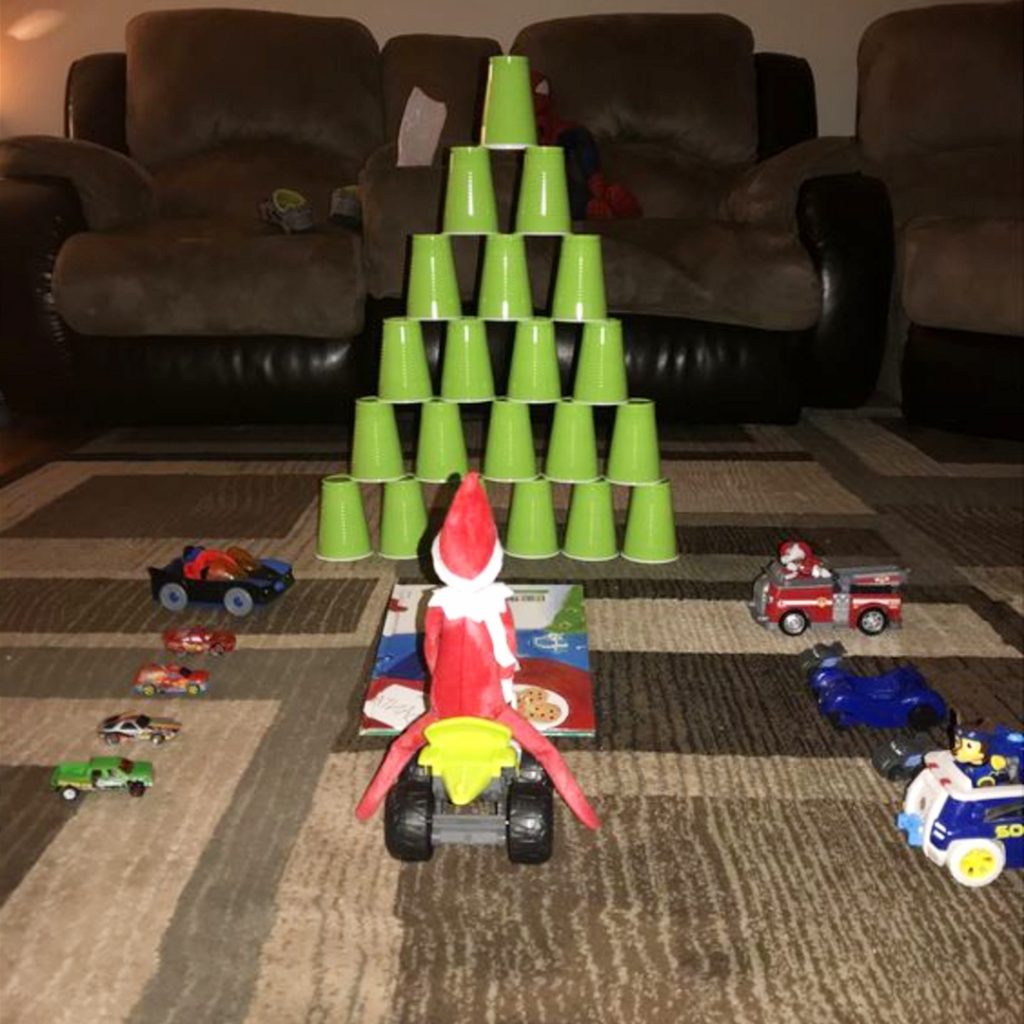 Elf on the Shelf idea for tonight