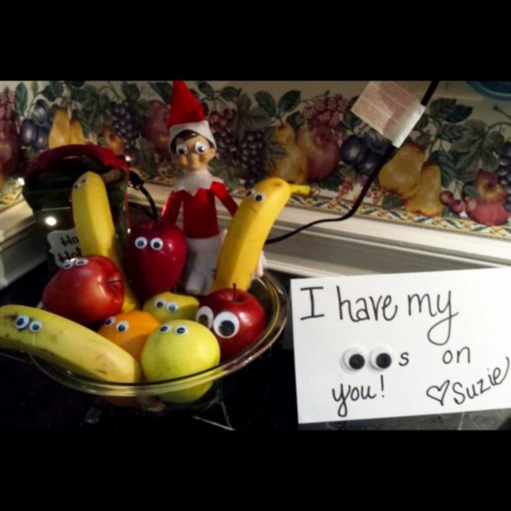 Elf on the Shelf idea for tonight