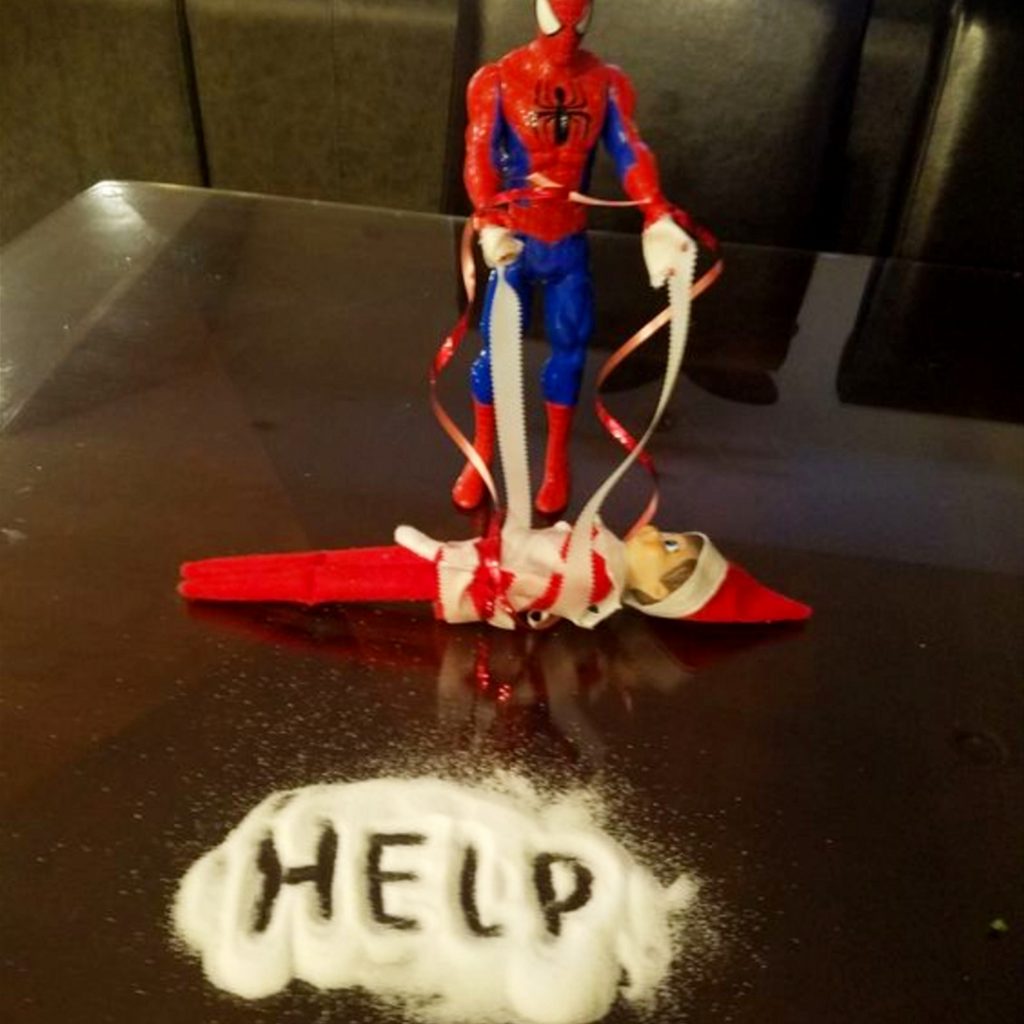 Elf on the Shelf idea for tonight