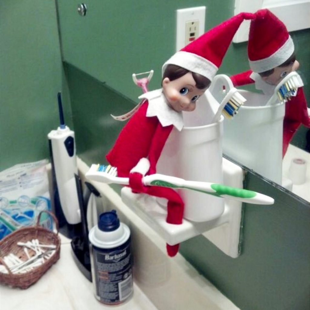 Elf on the Shelf idea for tonight