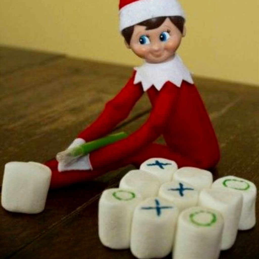 Elf on the Shelf idea for tonight