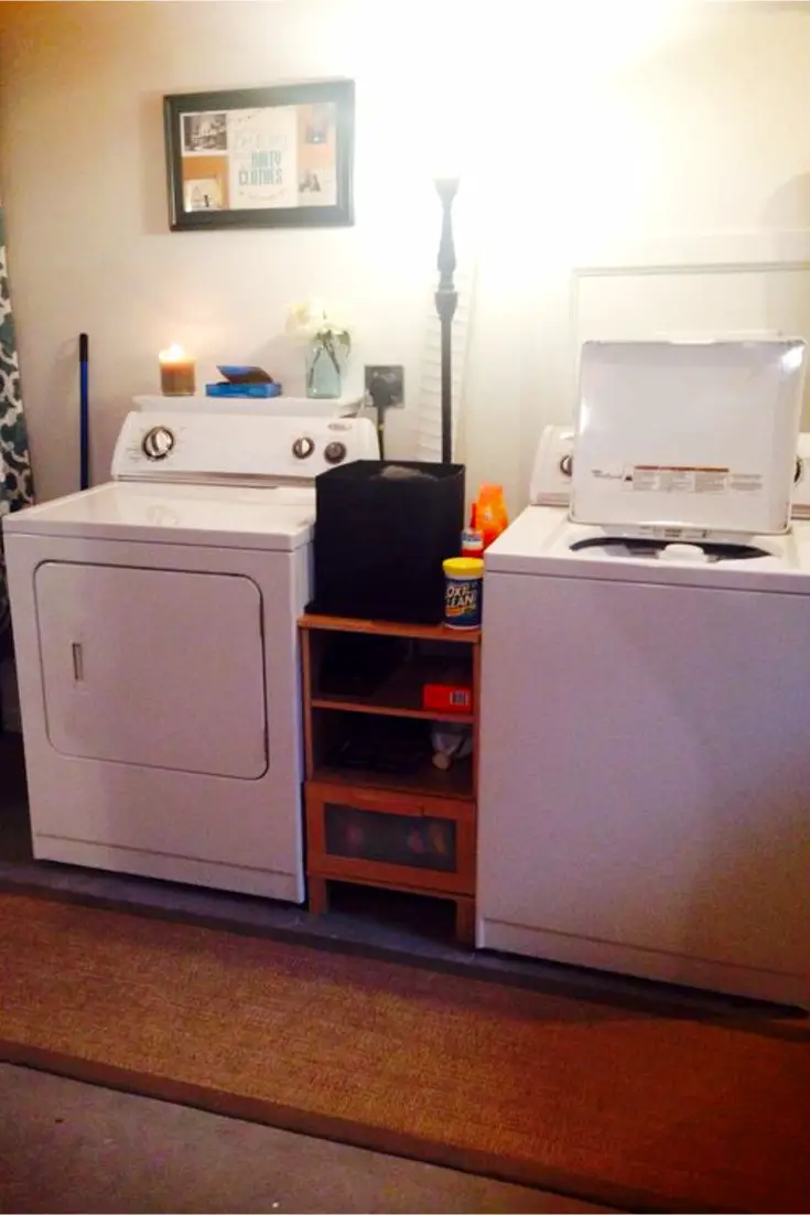 Laundry Nook Ideas - Basement Laundry Rooms - Basement Laundry Area - DIY Basement Laundry Nook