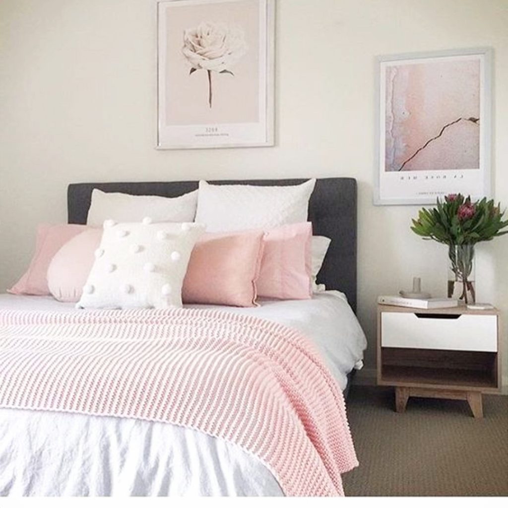 Blush Pink Bedroom Ideas - Dusty Rose Bedroom Decor and Bedding I Love