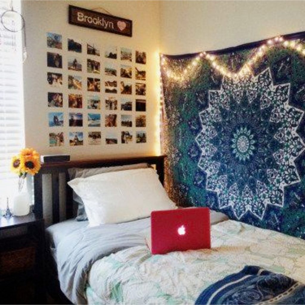 cute dorm room decorating ideas and dorm room hacks #dormroomideas #gettingorganized #goals