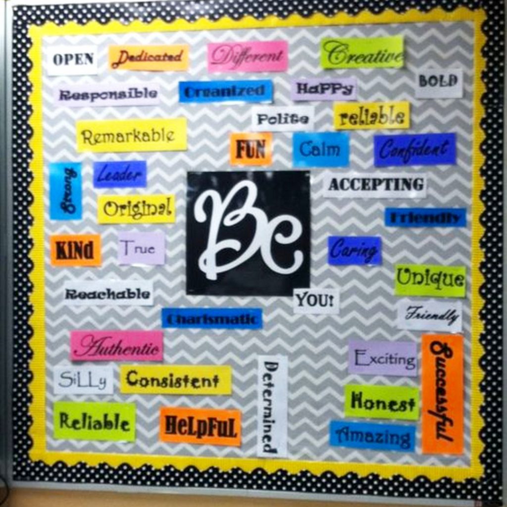 Bulletin Boards Ideas for Teachers and Classrooms (high school, primary school, kindergarten, pre-k, middle school etc) #classroombulletinboards #schoolbulletinboards #bulletinboards #teacherbulletinboards #motivationalbulletinboards #classroomdecor