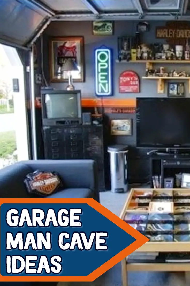 Man Cave Ideas - garage man cave ideas - half garage half man cave ideas on a budget - garage man cave photos and pictures for a budget man cave in your garage - affordable and inexpensive mancave ideas, decorating ideas, single car garage ideas, cheap man cave pics and garage man cave ideas pictures, DIY man cave bar, man cave accessories and cool stuff to put in a man cave (garage OR basement man caves) - awesome man cave ideas!