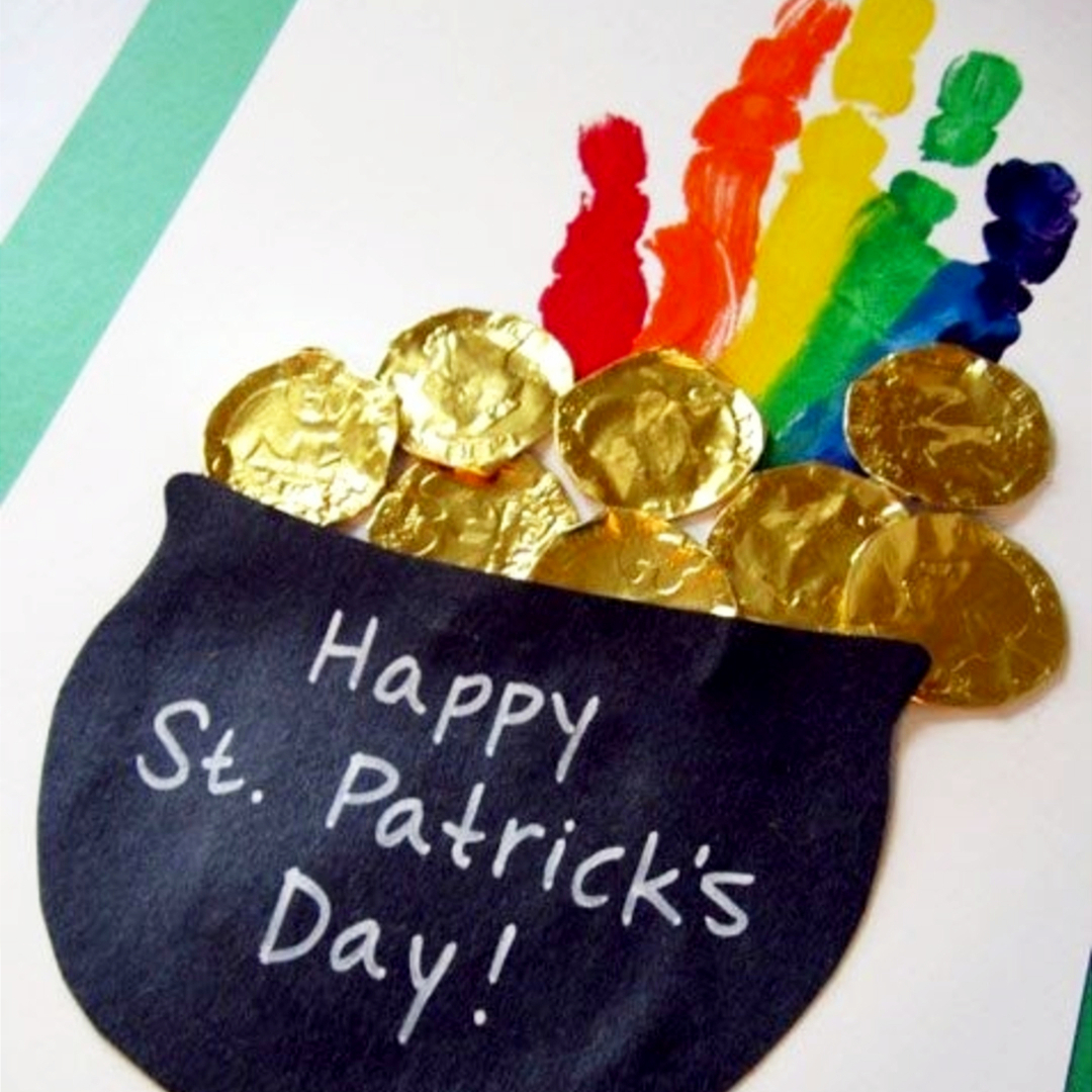 St Patrick's Day Crafts for Kids - Fun and easy St patricks Day craft ideas for toddlers, preschool, kindergarten, pre-k, Sunday school, classroom and home