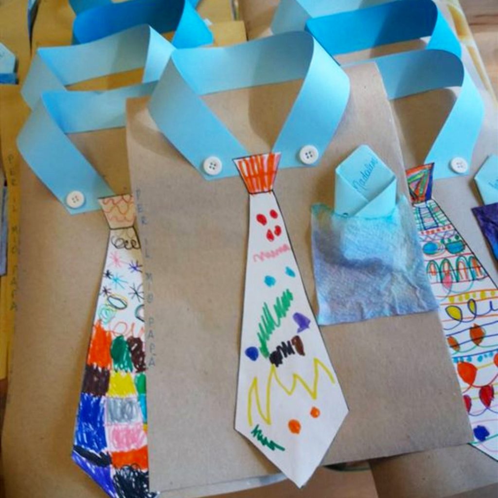 Fathers Day Crafts for Preschoolers, Toddlers and kids of all ages.  Easy Crafts for Kids to Make for Dad for Father's Day or his Birthday #craftsforkids #giftsfordad #momhacks