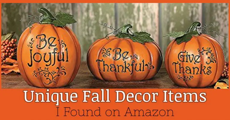 Autumn Decor Ideas – 21 Unique Autumn Decorations I Found On Amazon