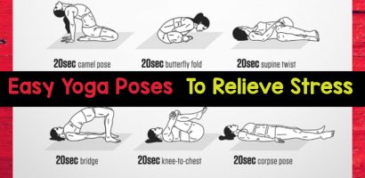 Easy Yoga Poses for Stressed Out Moms