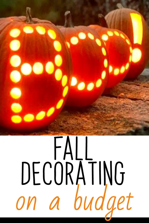 Decorating For Fall on a Budget - Unique DIY Fall Decor Ideas For The Home - Fall Decor Ideas - Decorating for Fall on a Budget - cheap DIY decorating ideas for Fall / Autumn (cute Thanksgiving and Halloween ideas too)