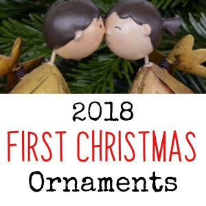 First Christmas ornament ideas - babys first Christmas, first Christmas engaged or married, new home, and much more
