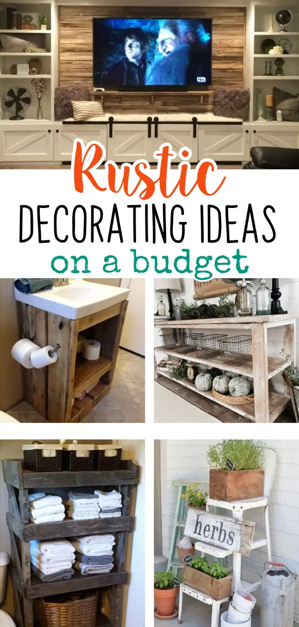 Diy Rustic Decor Ideas For Every Room, Diy Rustic Living Room Ideas