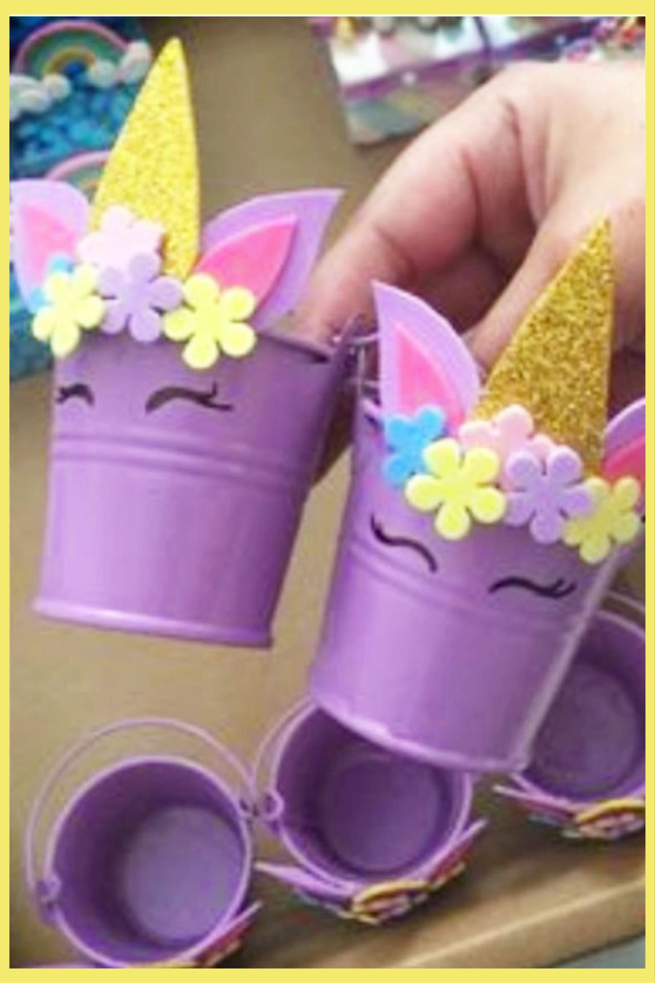 Unicorn Birthday Party Ideas - simple unicorn crafts for kids