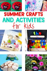 Fun Summer Crafts for Kids - Activities and Craft Ideas for the Kids this Summer