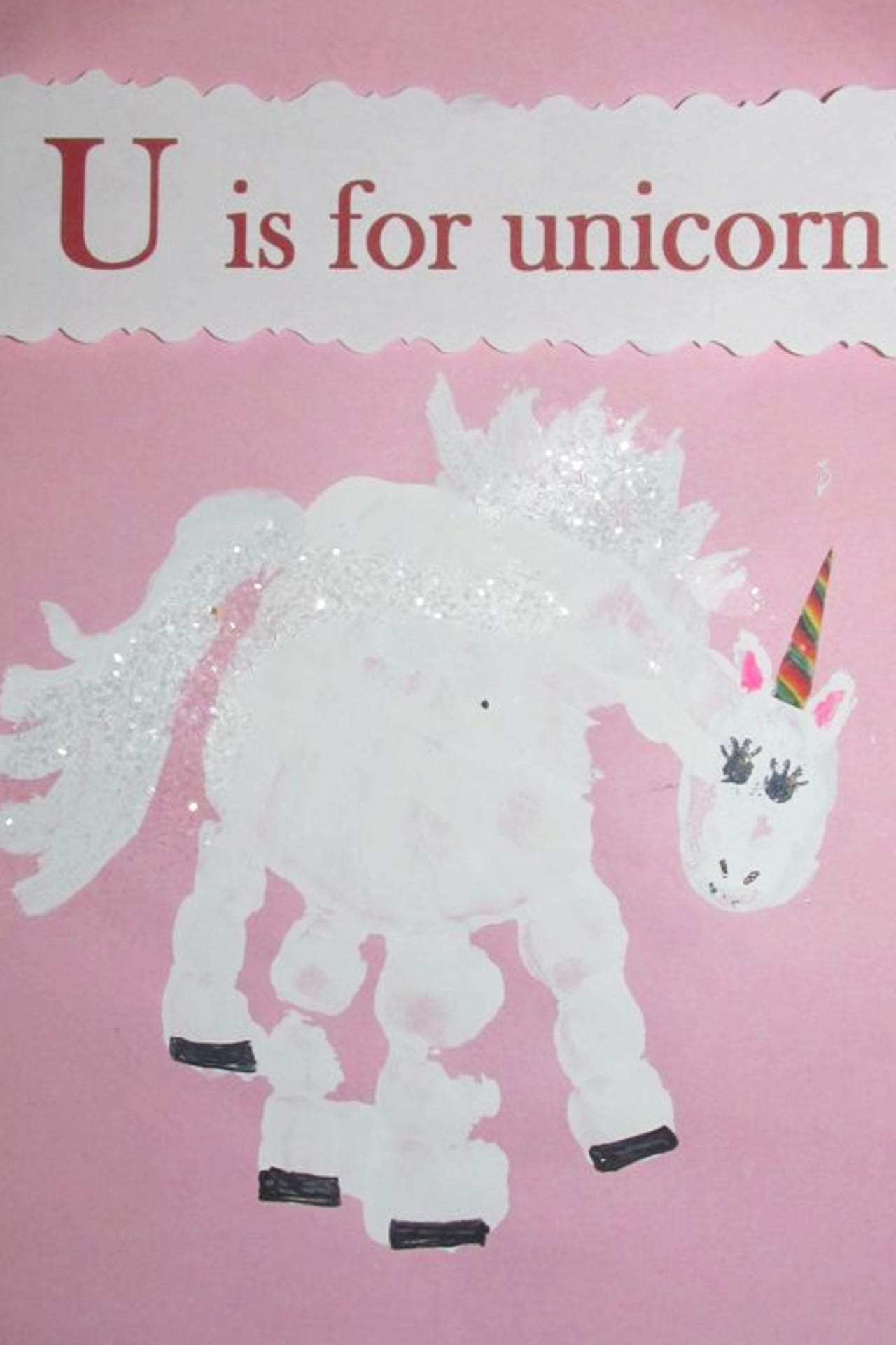 Unicorn Crafts for kids - fun and easy unicorn handprint crafts for kids to make at school, home or at a unicorn birthday party