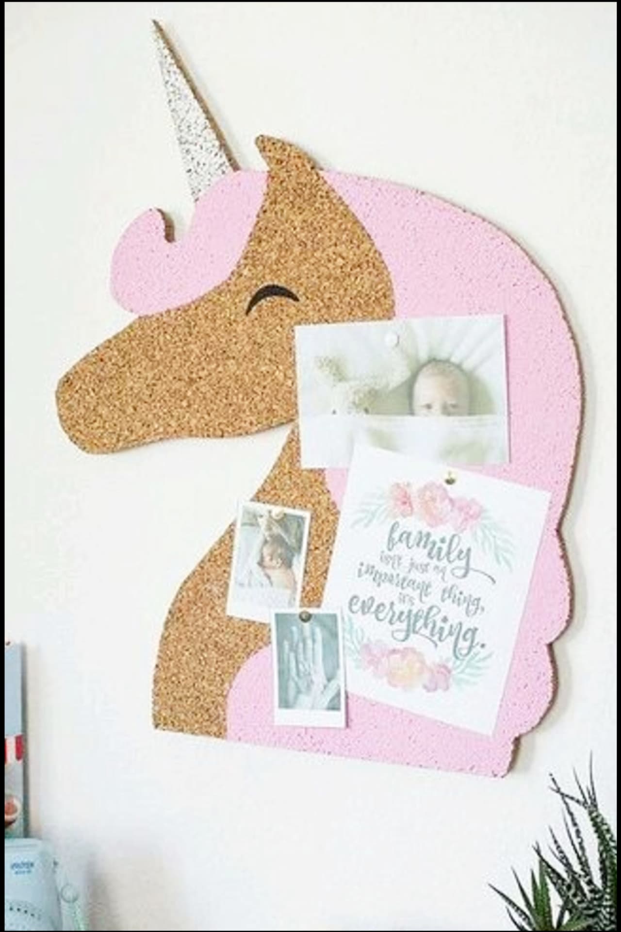 Unicorn crafts - DIY unicorn wall art and crafts for kids