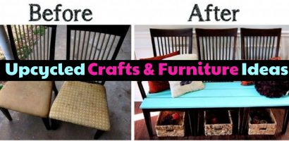Upcycle Projects and Ideas – DIY Upcycled Household Items and Junk Into Furniture, Decor and More