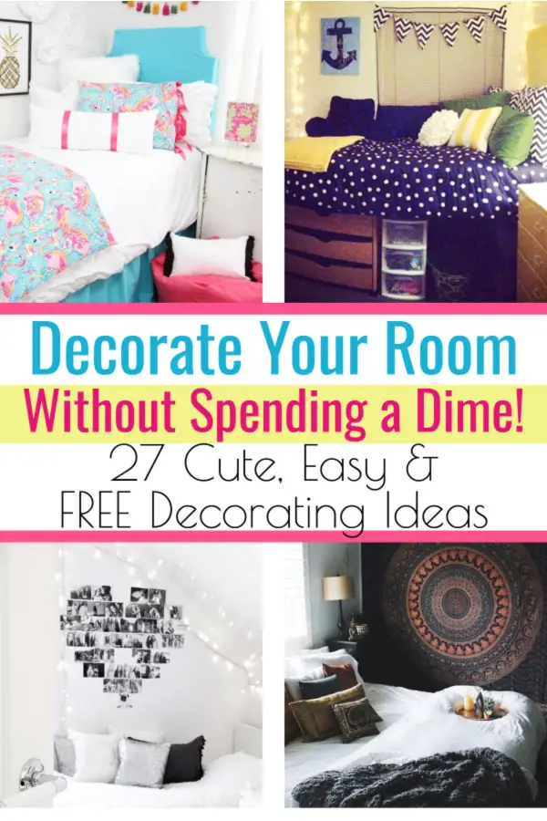 How To Decorate Your Room With Things You Already have