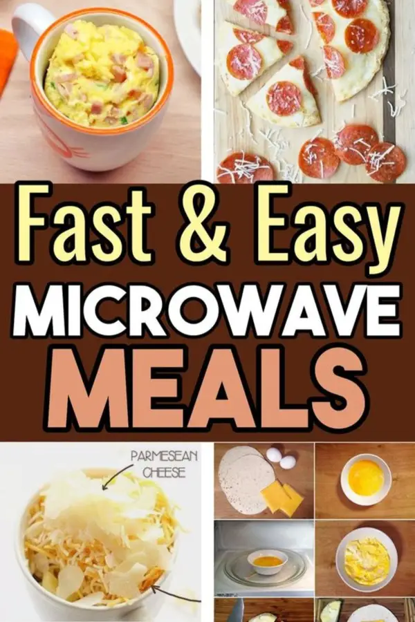 Microwave Meals (healthy meals you can cook in the microwave) These healthy microwave meals are fast and easy mug recipes and simple healthy meals you can cook quickly for a fast healthy meal. These microwave recipes are perfect healthy college meals and dorm meals too! Easy lunch recipes and easy dinner recipes for one - cheap budget recipes for frugal meals when you're on a budget and trying to eat healthy.