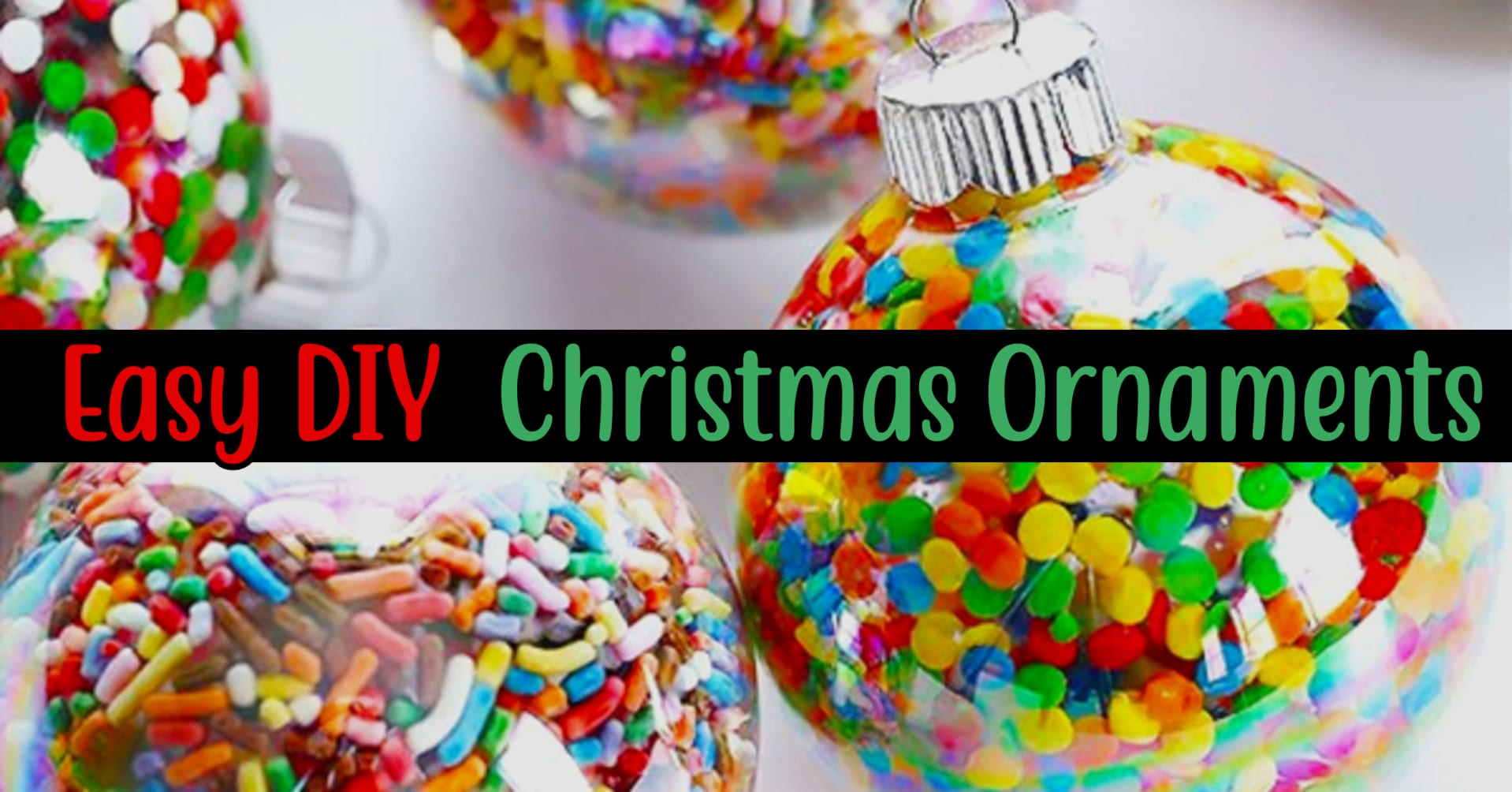 easy DIY Christmas Ornaments