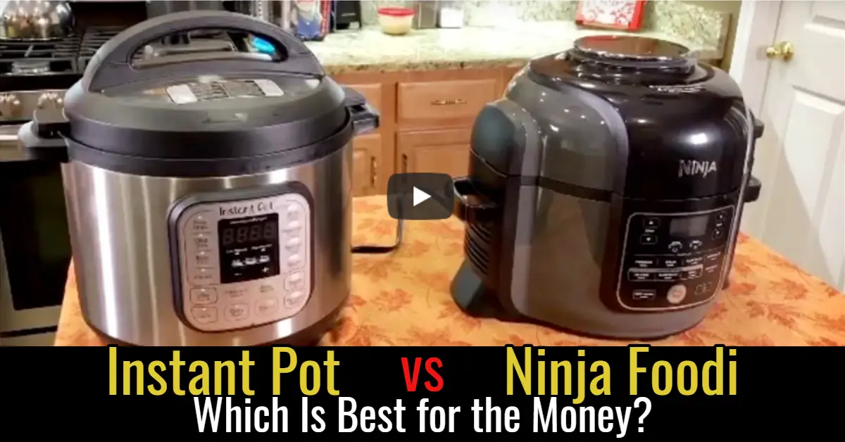 Instant Pot vs Ninja Foodi - which is the best pressure cooker?  Is the Ninja Foodi worth the money or is it all hype?  Let's compare the Ninja Foodi to the Instant Pot to see who wins