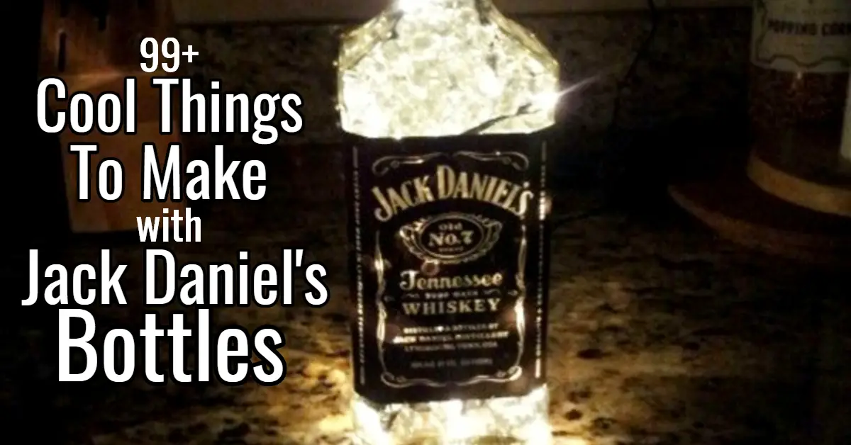 100 cool things to make with Jack Daniels bottles