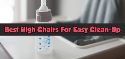 Best High Chairs That Are EASY to Clean (and are NOT ugly!)