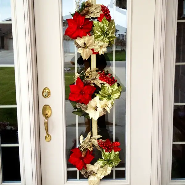 Triple Christmas wreath ideas