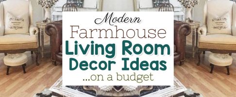 29 Beautiful Modern Farmhouse Living Room Ideas on a Budget