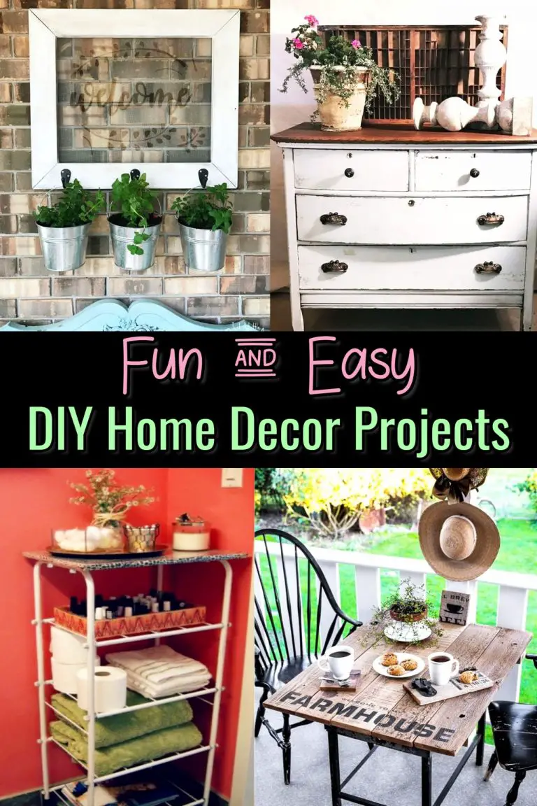 Easy DIY Crafts For The Home – Projects We Love