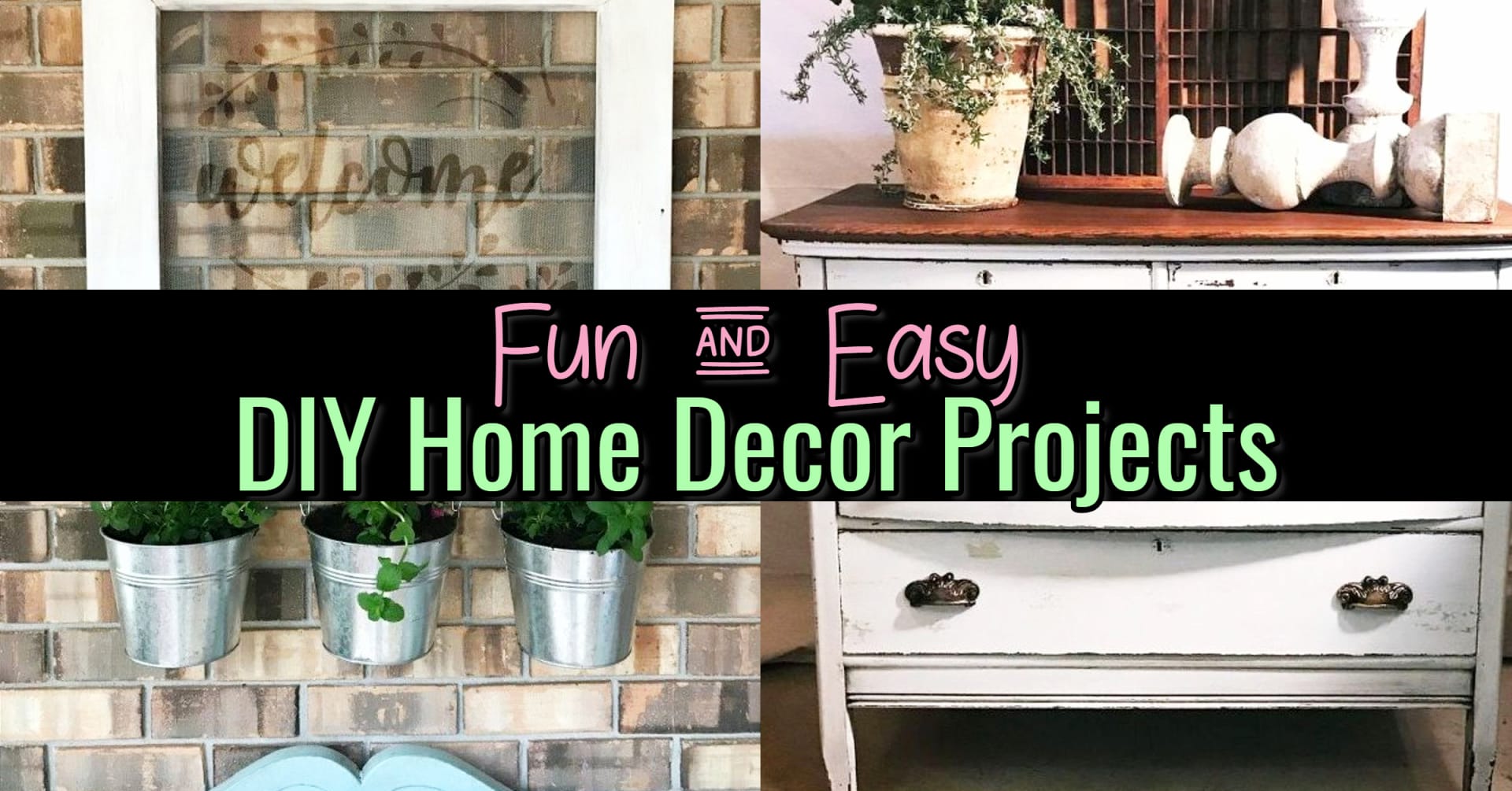 DIY Crafts For The Home Projects We Love