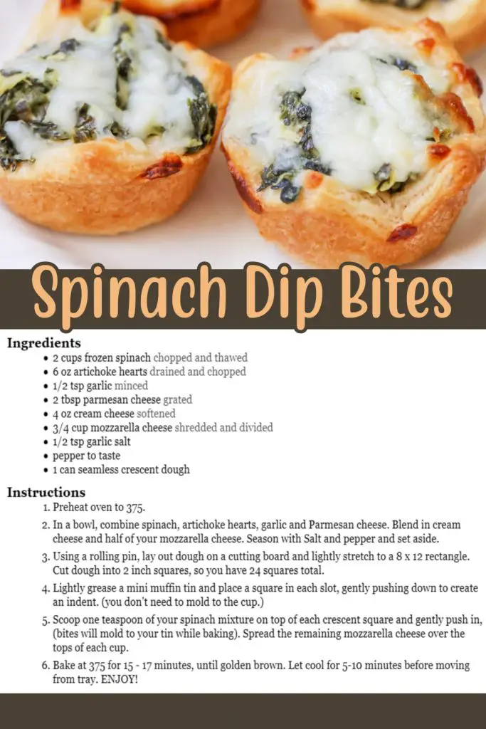 Easy party appetizers for a crwod - simple appetizer ideas for feeding a crwd - definite simple crowd-pleasers! Spinach dip appetizer recipe ideas