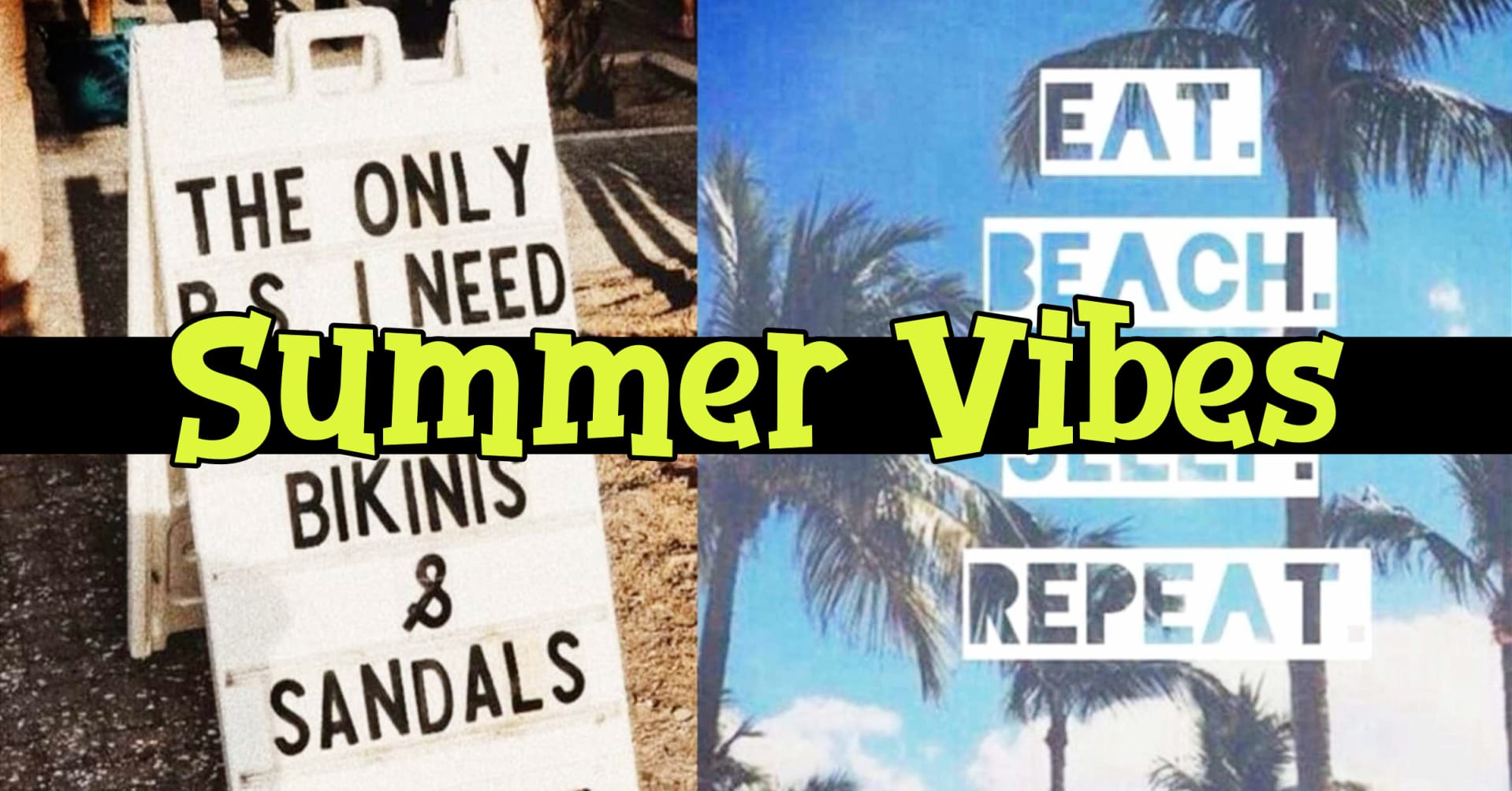 Summertime!  Summer Vibes clothing, quotes, memes and Instagram captions we love for the summer months.  They may not be summer facts but these are summer vibes we LOVE