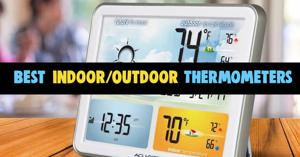 Wireless Indoor Outdoor Thermometer Reviews - best consumer reports indoor-outdoor thermometers for smart home use.  Which is the best wireless digital indoor outdoor thermometer that is the most accurate for reading inside and outside temperatures - good quality & best rated indoor outdoor weather stations and atomic clocks to gauge weather forecasts.  Accurate digital room thermometer for indoor and outdoor temperatures and to alert to bad weather