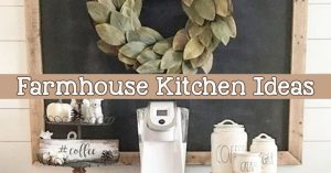 farmhouse country kitchen canisters and decorating ideas on a budget
