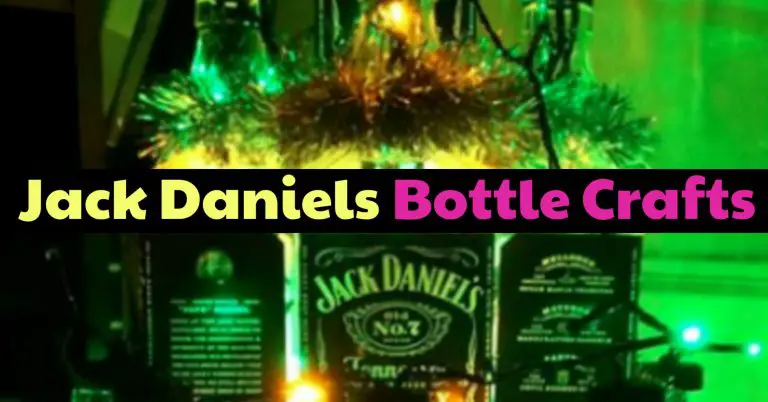 Jack Daniels Bottle Crafts – 99+ DIY Whiskey Bottle Crafts Ideas