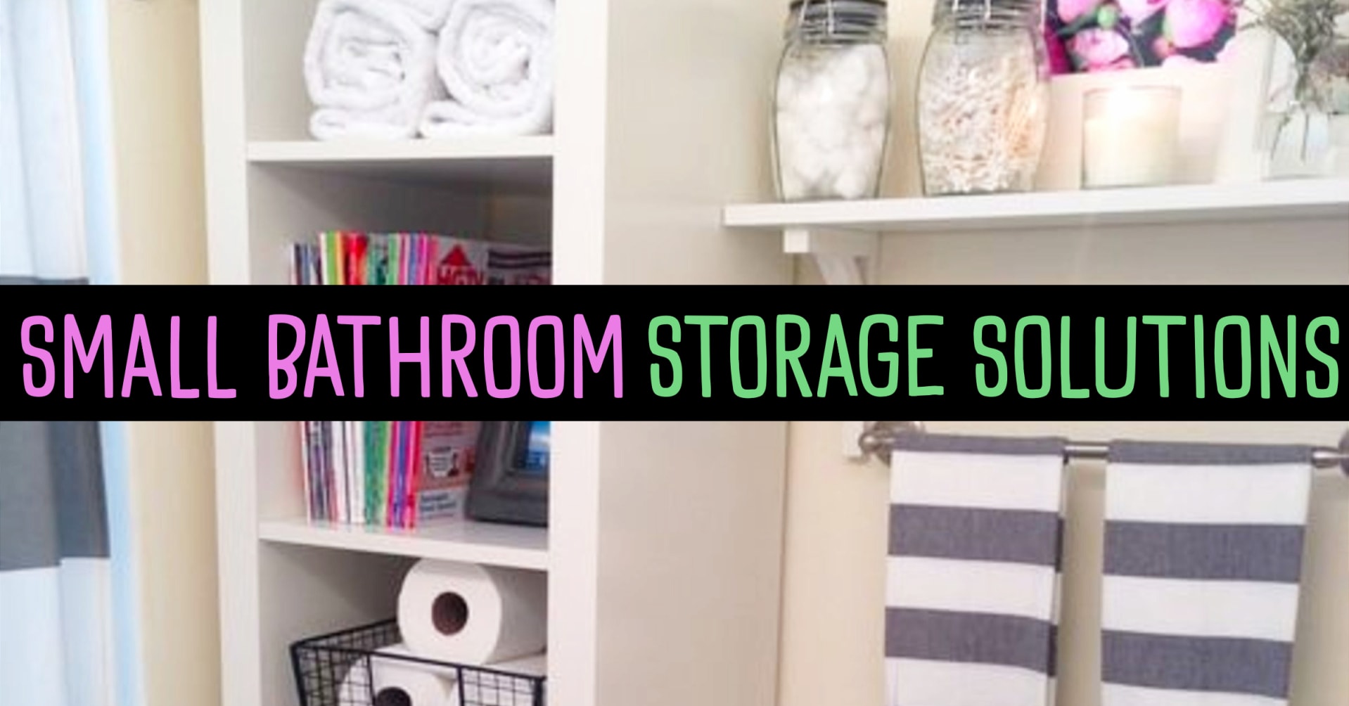 creative storage solutions for small bathrooms