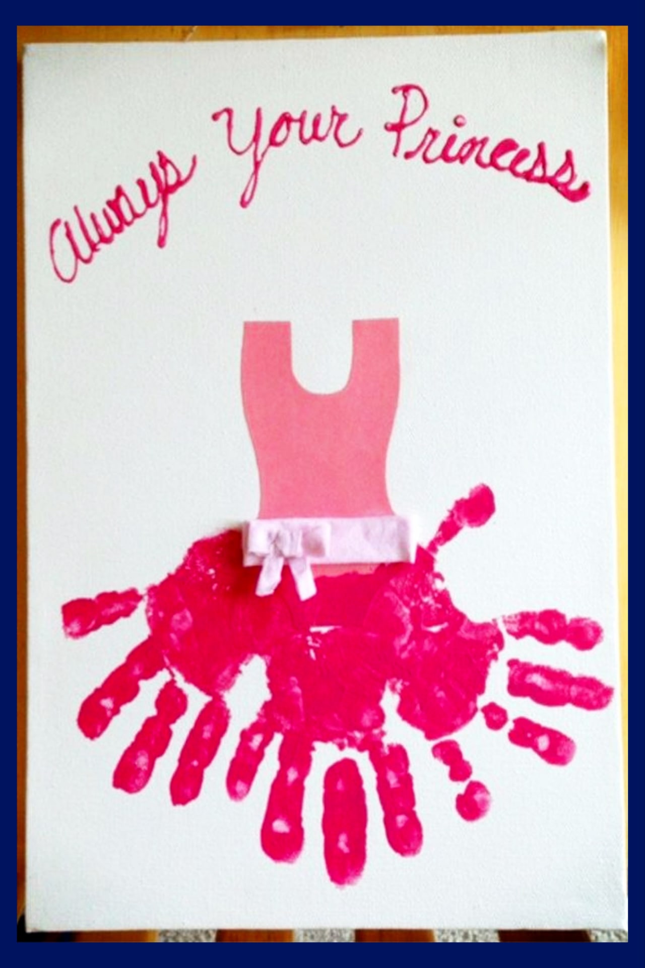 Toddler Fathers Day Crafts - fathers day gifts from daughter/toddler girl