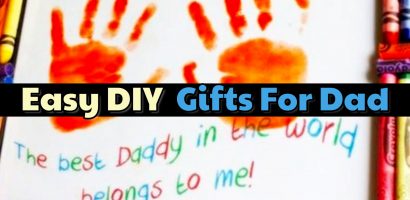54 Easy DIY Father’s Day Gifts From Kids and Fathers Day Crafts for Kids Of All Ages