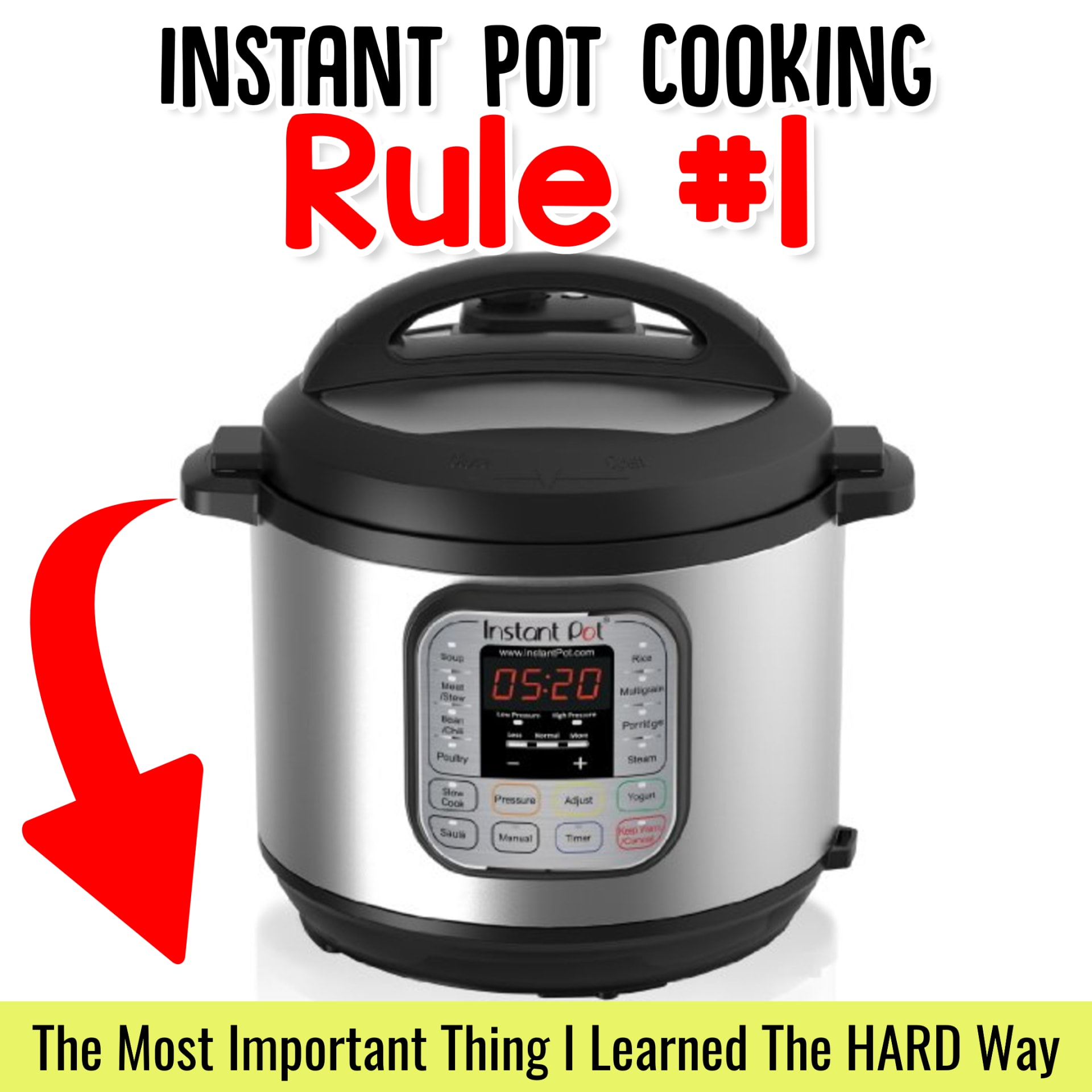 Instant Pot Tips and Tricks for Beginners - Instant Pot Pressure Cooker Cooking Tips, Tricks and Cooking Hacks you NEED to know