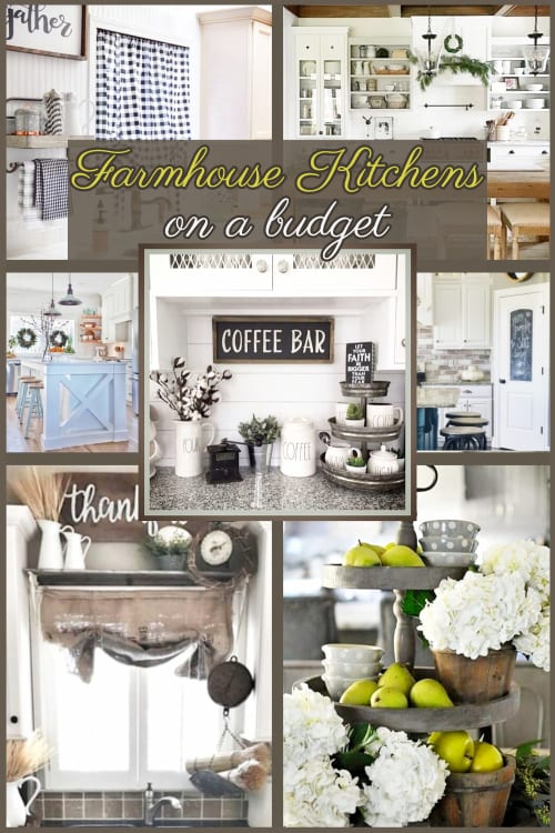 Pictures of Farmhouse Kitchens and Country Farmhouse Kitchen Pictures from Farmhouse Kitchen Ideas on a Budget.  See farmhouse kitchen designs pictures, old Farmhouse kitchen decorating ideas, rustic farmhouse kitchen pictures, farmhouse kitchens images and GORGEOUS ideas for a modern farmhouse kitchen on a budget.