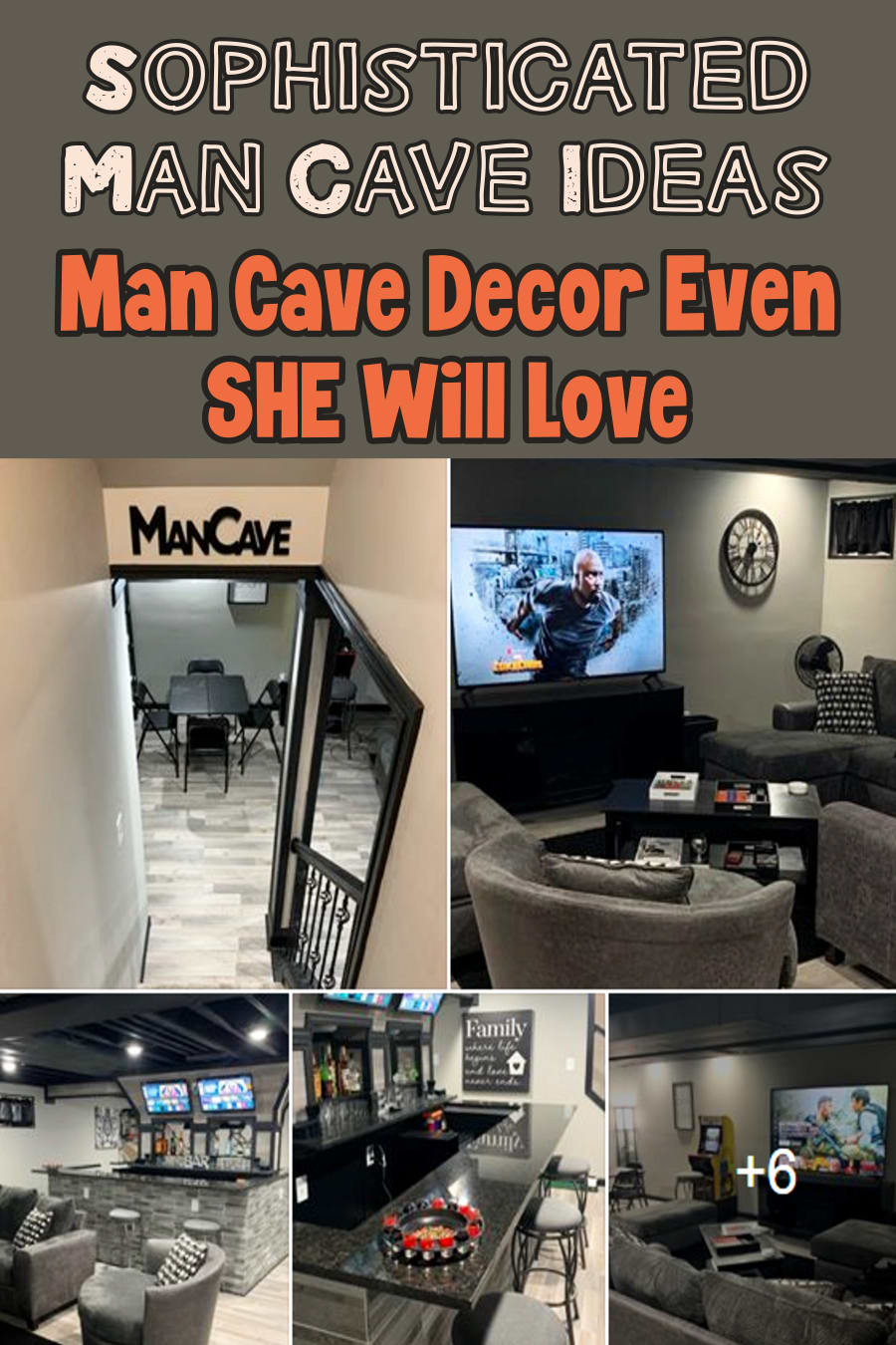 Sophisticated Man Cave Ideas - Man Cave Decor Ideas Even SHE Will Love