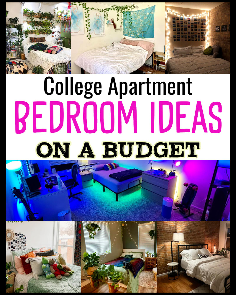 apartment bedroom ideas on a budget - cheap, simple and awesome decorating ideas for your college apartment of first apartment - awesome apartment budget bed room ideas, extra small bedroom decor and design ideas