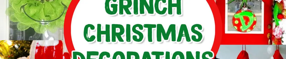 DIY Grinch Decorations, Christmas Ornaments, Outdoor Decor & Grinch Christmas Tree Ideas For a Grinch-Themed Christmas
