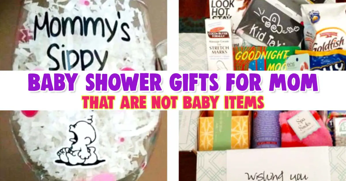 Baby Shower Gifts for MomNOT Baby37 Ideas She WILL Love