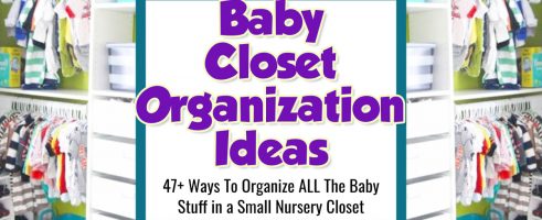 47 Baby Closet Organization Ideas For Small Nursery Closets